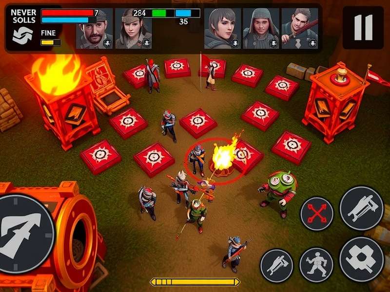 Warzone Warlord Gameplay Screenshot